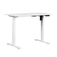 Tables de bureau électriques ergonomiques en métal modernes, durables et de haute qualité, réglables en hauteur, motorisées, pour le travail assis-debout à domicile