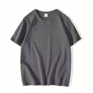 Custom White & Black Men's Cotton T-Shirts Silk Screen Printed 180g Anti-Wrinkle Eco-Friendly Breathable Regular Fit Wholesale - Product Image 4