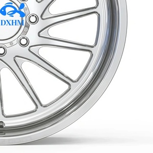 Jantes de voiture forgées légères et personnalisées, style multi-rayons à déport profond poli, 19x9.5J 5x100, pour F-250 F-350 F-450 - Product Image 3
