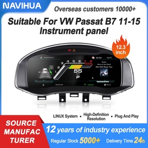Navihua New Arrival <b>Car</b> <b>Digital</b> Cluster Linux System LCD Dashboard Carplay Virtual Cockpit <b>for</b> Volkswagen VW Passat B7 2011-2015 - Product Image 2