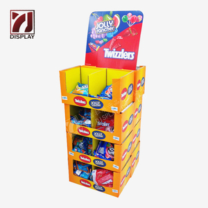 cardboard tray box candy jelly chocolate bar snack baby food packaging display box