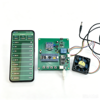 Kit de ventilateur intelligent à température contrôlée personnalisable avec graphiques DIY, application mobile, régulation PWM, mode automatique, refroidissement pour maison/serveur, fabriqué en Chine