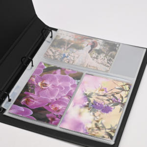 カスタム耐久性紙製リングバインダーフォルダーA6 <span class=keywords><strong>A5</strong></span> B5 A4印刷カバータブポケットカタログパンフレットノートブックカードアルバム - Product Image 4