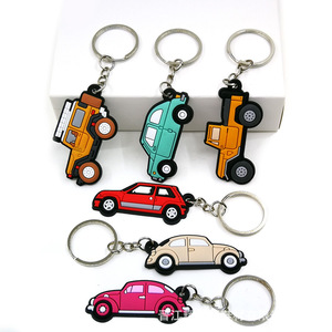 Llavero de Goma PVC con Diseño de Auto Nuevo 2025, Regalos Publicitarios, Accesorios de Dibujos Animados, Duraderos, Impresión UV, Listos para Enviar - Product Image 1