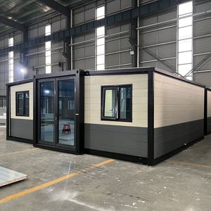 Casa Contenedor Prefabricada Portátil y Expandible de 40 pies, Villa de Lujo Contemporánea, 3 Dormitorios, 2 Baños, Cocina, Hotel Móvil - Product Image 3