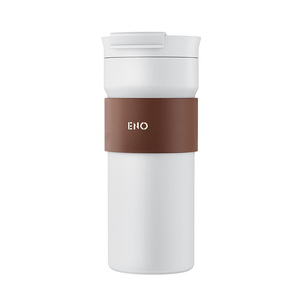 Mug isotherme en acier inoxydable EHO avec couvercle, tasse à café portable pour le bureau et la voiture - Product Image 2