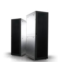 Ningbo Lepin Armoire serveur ouverte 19 pouces 42U noire de qualité supérieure avec porte grillagée et écran de verrouillage, Armoire réseau, Liste de prix