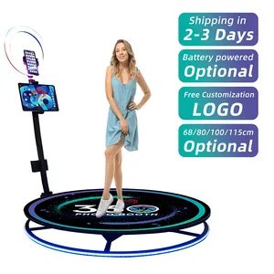Revolve 360 Video Booth Stand Machine Rotating 360 Photobooth Spinning Automatic 360
