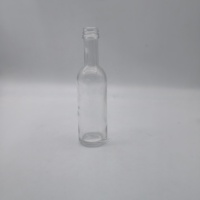 Diskon besar 2oz kaca bening botol leher panjang 60ml kapasitas tutup sekrup segel untuk buatan rumah minyak esensial penyebar wangi dipoles