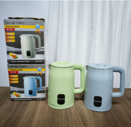 Factory Price 2.3L Electric Kettle 1500W Coffee Pot Temperature Control Feature Direct Insertion for Household Use Outdoor