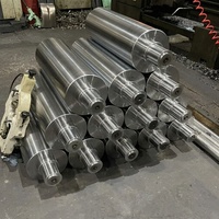 Rouleau de convoyeur de précision sur mesure en acier inoxydable, acier au carbone, acier allié, usiné CNC selon dessin, fabrication OEM, directement de l'usine en Chine