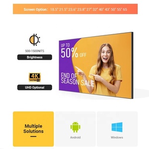 INSOVISION E Series Android System Frameless Lcd Display RK3288 2+32G Smart LCD <b>Light</b> <b>Box</b> <b>Advertising</b> - Product Image 2