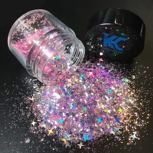 Nail art Hot pink chunky festival glitter 1 kg for face hair body