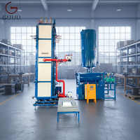 Machines de fabrication de blocs solides en mousse EPS verticale de haute qualité Guiju pour panneaux isolants en polystyrène avec système sous vide