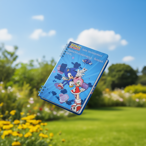 Sonic The Hedgehog Amy-Heart Diary + Bolígrafo, Azul - Product Image 3