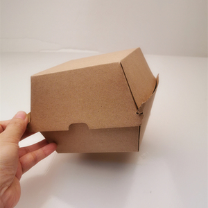 American Hamburger <span class=keywords><strong>Box</strong></span> Portable Take-Out and Packaging para <span class=keywords><strong>Big</strong></span> for Mac Pineapple Bun Pork Chop Burgers para servicio de alimentos - Product Image 3