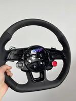 Volant en fibre de carbone de style RS avec écran LED pour Audi A3 A4 A5 A6 A7 C6 C7 C8 S3 S4 S5 S6 B7 B8 B9 RS3 RS5 RS6 TT TTRS