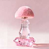 Nuevo Diseño de Lujo, Botella de Perfume con Logotipo Personalizado y Decoración de Borlas de Color, Botella de Perfume de Vidrio