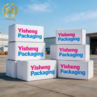 Boîte en carton ondulé sur mesure, boîte en carton double paroi robuste, emballage durable pour l'exportation, boîte de déménagement