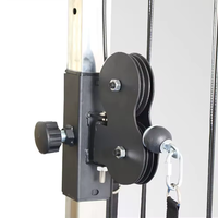 Station de musculation murale multifonction robuste pour usage domestique, avec double poulie réglable et machine de crossover de câbles – Vente en gros SP