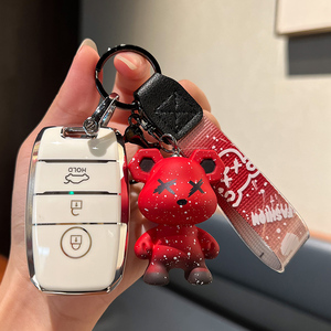 Сумка для ключей Kia K3K4K5kx3kx5/7 Smart Run Sorento <span class=keywords><strong>Yi</strong></span> Run Kai <span class=keywords><strong>Shen</strong></span> чехол с пряжкой для мужчин и женщин - Product Image 3