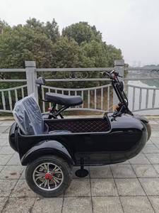 Tricycle électrique de haute qualité, <span class=keywords><strong>vélo</strong></span> électrique à pédales avec side-car, moto électrique pour adultes - Product Image 2