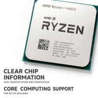 Processeur de bureau AM4 AMD Ryzen 5 5600 6C12T 4.4GHz Boost pour Gaming et Bureautique – En Stock