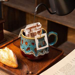 Taza de Café de Cerámica, Regalos Empresariales, Alto Valor Estético, Asa para Colgar, Diseño Moderno de Lujo Americano, Logotipo Impreso - Product Image 4