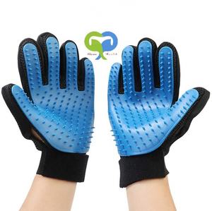 Luva massageadora para animais, venda quente de luva de massagem para cães e gatos - Product Image 1