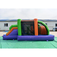 6x3x3m maison fête en plein air gonflable rebond maison château gonflable toboggan combinaison aventure défi pour les enfants fête