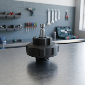 Adaptateur de bouchon de liquide de refroidissement pour moteur électrique XC60 T8 Twin Engine (2017-) Testeur de fuite du système de refroidissement Métal+Plastique English Gamela ISO 1 - Product Image 3