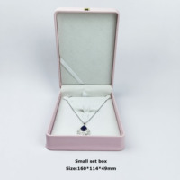 Hochwertige Schmuckbox-Verpackung Handgefertigter Schmuckbehälter mit Individuellem Logo Ring-Schmuckbox Ehering-Box