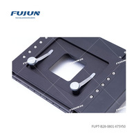 FUPT-B28-0801-X75Y50 Plateau en alliage d'aluminium 130*180mm, positionnement haute précision réglable XY, haute résolution optionnelle