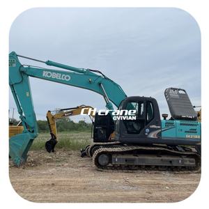 Le basse ore di lavoro hanno utilizzato l'escavatore Sk210d Sk210d-8 macchine movimento terra <span class=keywords><strong>Kobelco</strong></span> SK200 SK210 SK250 escavatore con costo elevato - Product Image 1