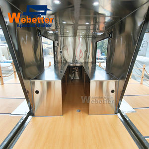 Webetter Mobil Kahve Dükkanı Bar Catering İçecek Treyleri Özel Tasarım Fast Food Treyleri Tam Donanımlı Taco Krep Pizza Yiyecek Kamyonu - Product Image 5