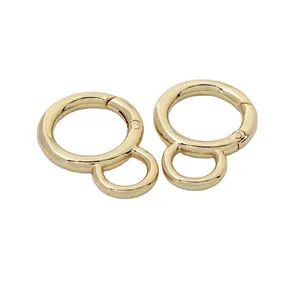 Nolvo World 21mm 3/4'' 3 colors Bag parts Hardware accessories Simple style Spring O rings metal ring