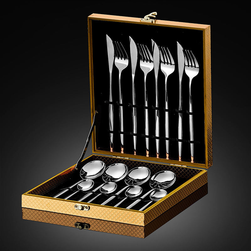 ชุด 16 ชิ้น สีเงิน