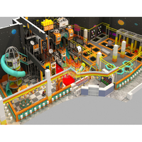 Jeux d'Entretenissement pour Enfants, Aire de Jeux Modulaire en Mousse, Zone de Jeux pour Enfants, Équipement de Terrain de Jeux Intérieur pour Centre Commercial