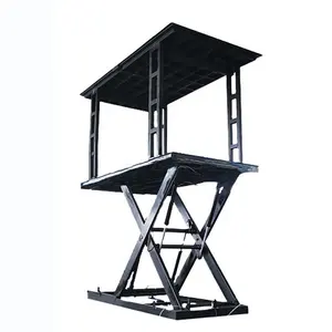 UTV/ATV không khí nâng bảng nhỏ Scissor Lift bảng ngầm xe Scissor thang máy văn phòng phẩm xe bãi đậu xe nâng