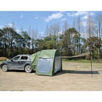 Tente de démarrage de voiture, extension de tour à conduite automatique avec auvent d'extension en maille, hall avant, tente SUV, tente arrière
