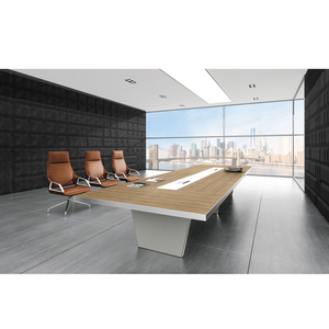 Table de conférence pour 12 personnes, <span class=keywords><strong>salle</strong></span> de réunion - Product Image 1
