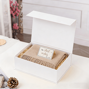 Boîte cadeau magnétique pliable de qualité supérieure avec couleurs personnalisées pour les cadeaux de mariage et les cadeaux de fête - Product Image 1