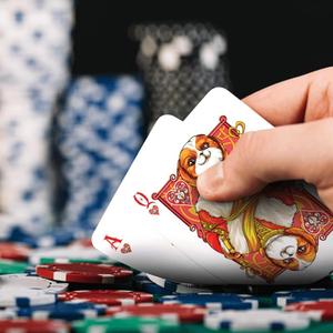 Cartes de poker recyclées de <span class=keywords><strong>casino</strong></span> professionnel et amusant en famille écologique, finition lisse, fabriquées à partir de carton ondulé duplex - Product Image 6