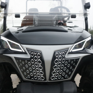 Voiturette de <span class=keywords><strong>golf</strong></span> électrique tout-terrain de luxe haute performance 6 places pour <span class=keywords><strong>camping</strong></span>, certifiée DOT, CE/GCC/EEC, personnalisable - Product Image 4