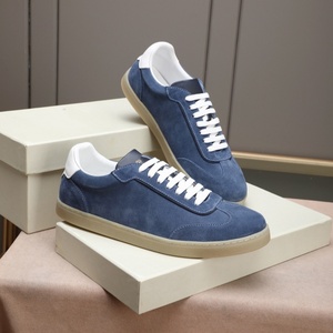 Sneakers Casual di Lusso Fatte a Mano, Design Minimalista, <span class=keywords><strong>Scarpe</strong></span> da Passeggio in Pelle Morbida e Traspirante con <span class=keywords><strong>Tacco</strong></span> Rialzato - Product Image 1