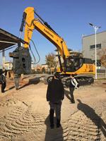 Vibro-décompacteur Yuntang SV-D6 directement de l'usine avec moteur Hydro Leduc pour excavatrice de 50-65 tonnes - Utilisation en tunnel pour l'exploitation minière et la pierrierie
