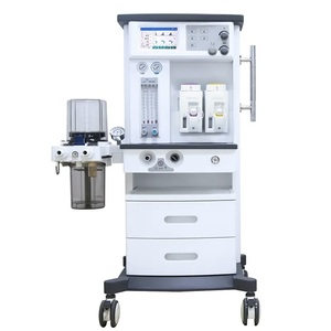เครื่องดมยาสลบแบบพกพาสำหรับใช้ในโรงพยาบาลพร้อมหน้าจอ LCD และฟังก์ชัน acgo