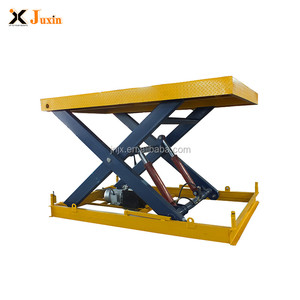 Shandong JUXIN 2m 4m 5m 3ton 5ton 8ton 10ton hidráulica pequeña solo tijera arreglar estacionario de la mesa elevadora con bajo costo - Product Image 3