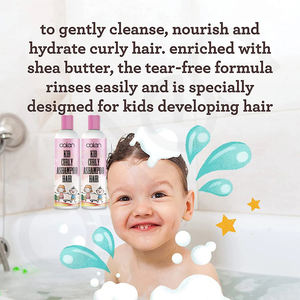 Luxfume Formule organique à base de plantes Cheveux doux Lisse Hydratant Nettoyage Bébé Shampooing Après-shampooing Marque privée - Product Image 3