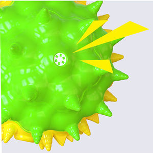 Güçlü top çevre dostu agresif yıkılmaz peluş kedi oyuncak Pet Chew özel lüks köpek oyuncak aksesuarları Pet oyuncaklar 2022 - Product Image 4